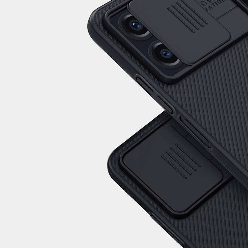 Pancerne etui Xiaomi Redmi Note 12 z osłoną na aparat Nillkin CamShield Case - czarne