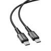 Acefast kabel USB Typ C - USB Typ C 1,2m, 60W (20V/3A) czarny (C1-03 black)